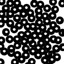 Пайетки " Zlatka" россыпью ZF- 09/ 1 3 мм 10 г №02 черный