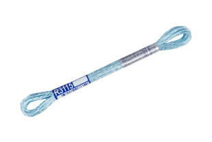 Нитки для вышивания " Gamma" мулине 100% вискоза 8 м R3115 св- голубой