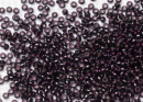 Бисер Япония MIYUKI Seed Beads 15/0 5г 1428 окрашенный вино серебряная линия внутри